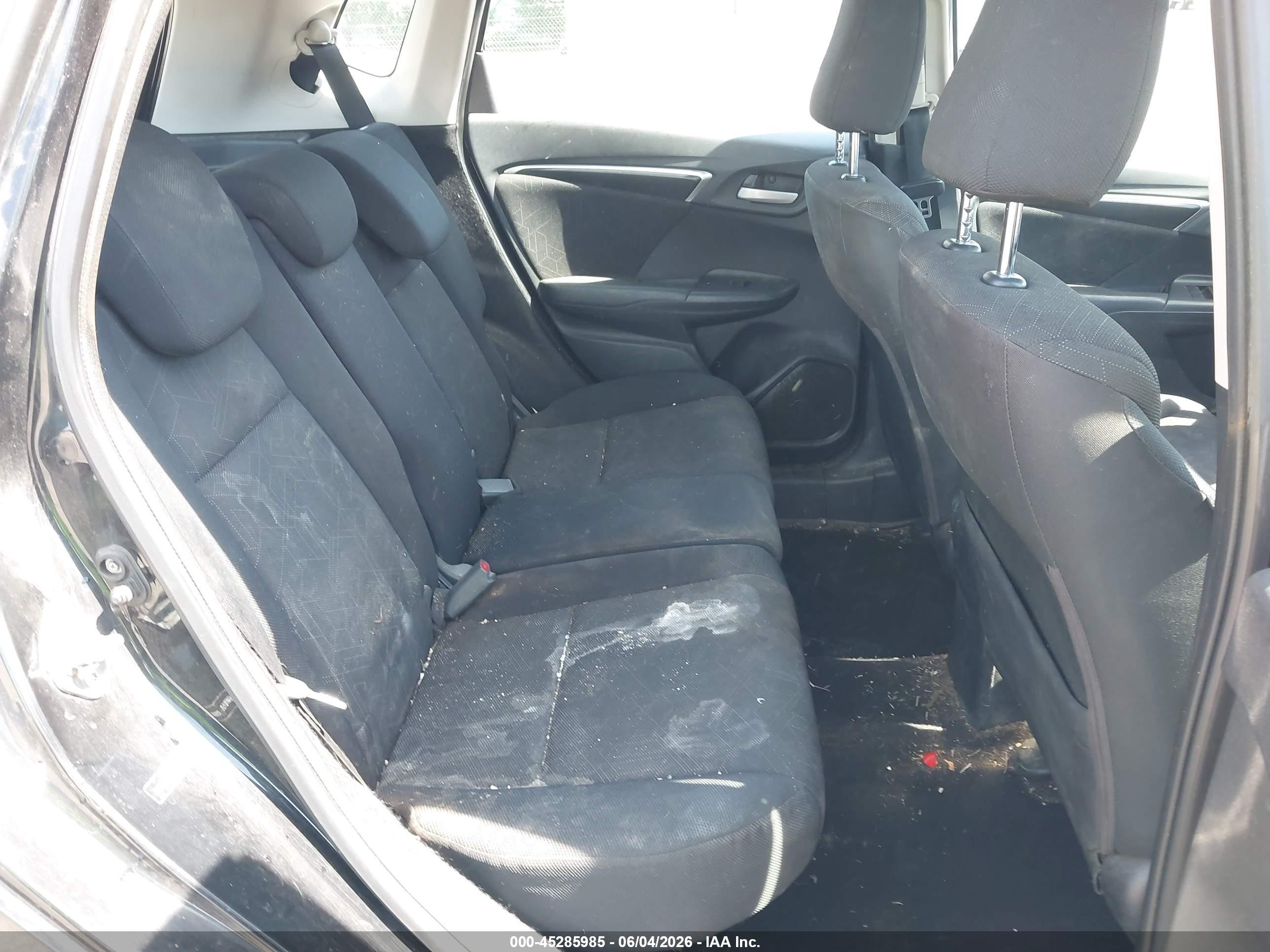 2015 Honda Fit Ex Black vin: 3HGGK5G81FM708153