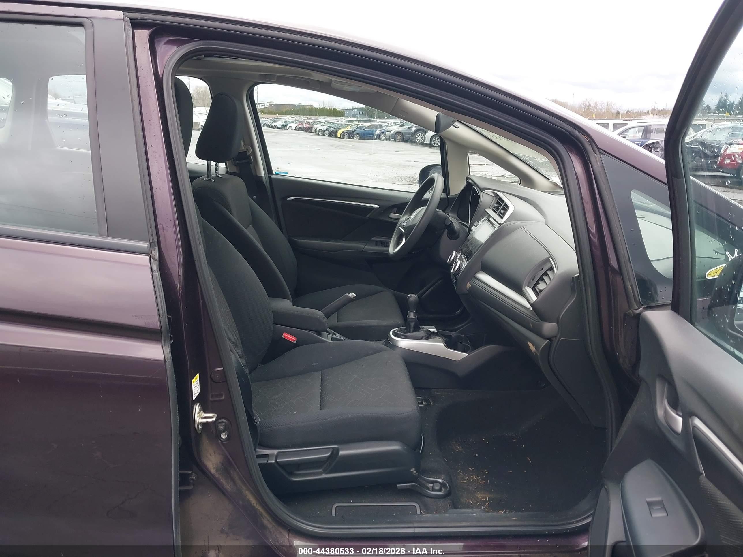2015 Honda Fit Ex Purple vin: 3HGGK5G83FM741624