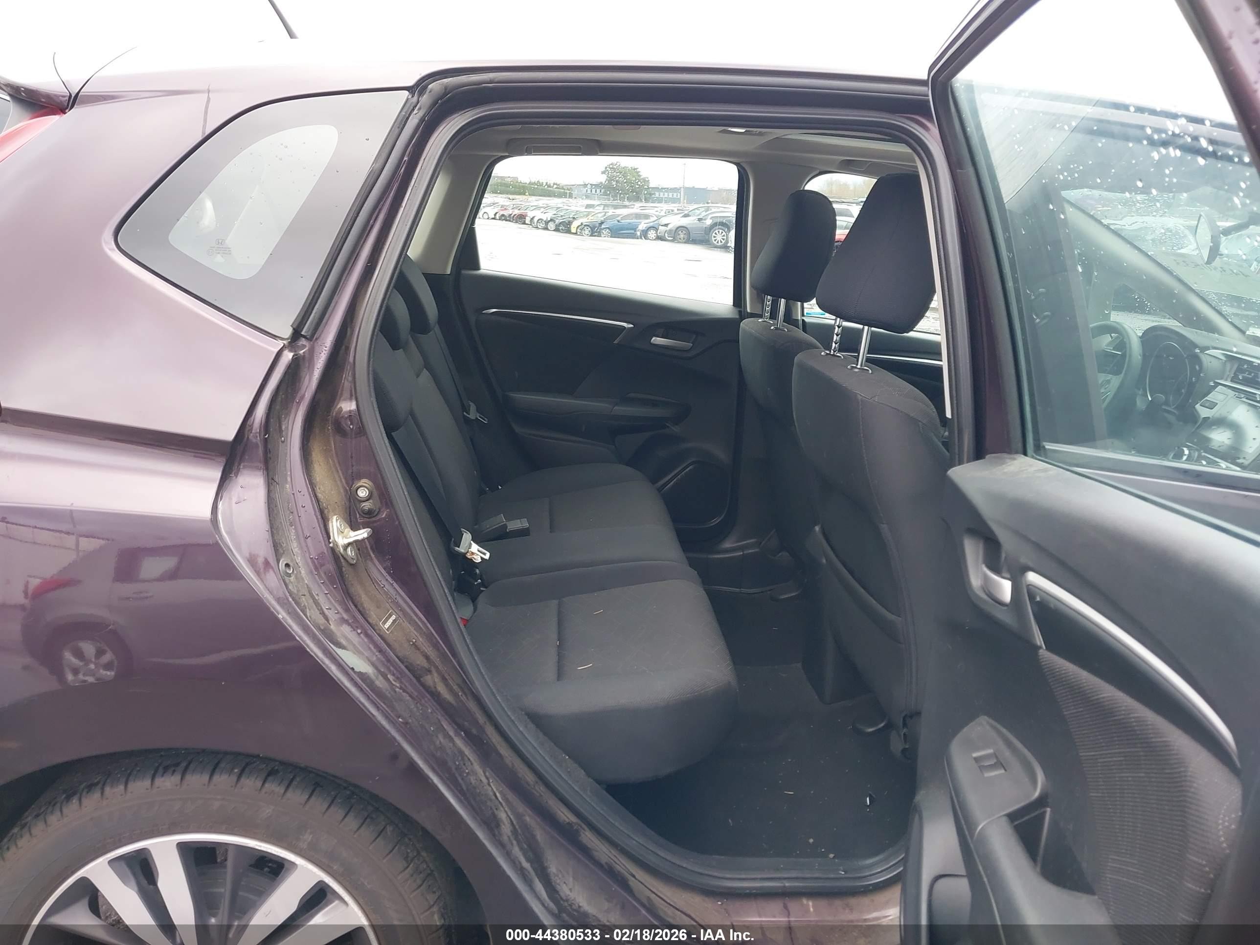 2015 Honda Fit Ex Purple vin: 3HGGK5G83FM741624