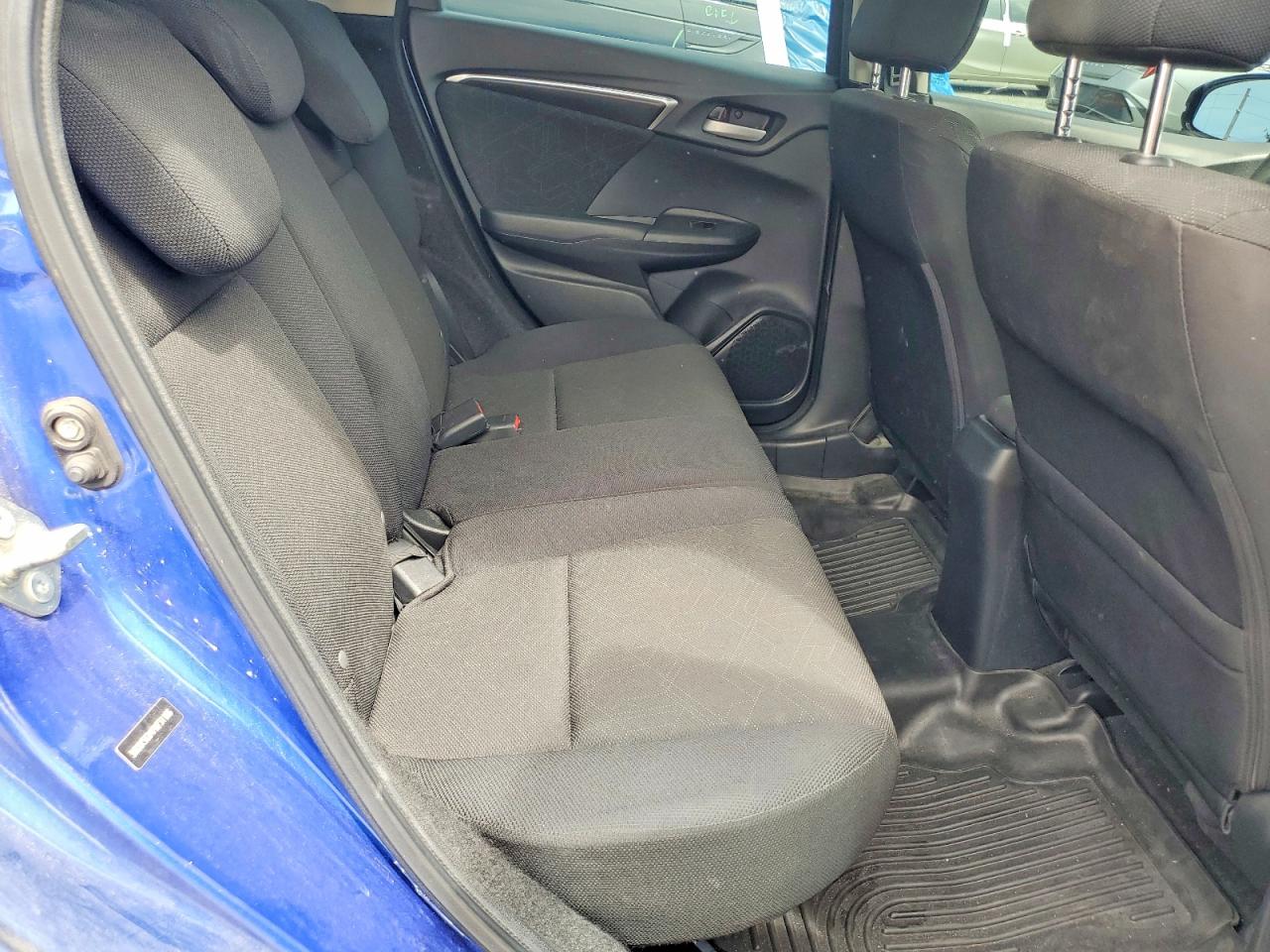 2015 Honda Fit Ex Blue vin: 3HGGK5G84FM731166