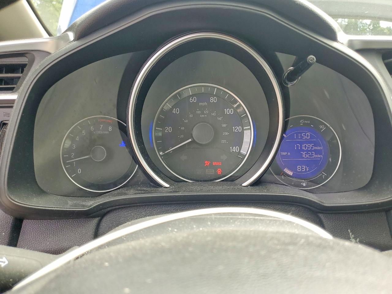 2015 Honda Fit Ex Blue vin: 3HGGK5G84FM731166