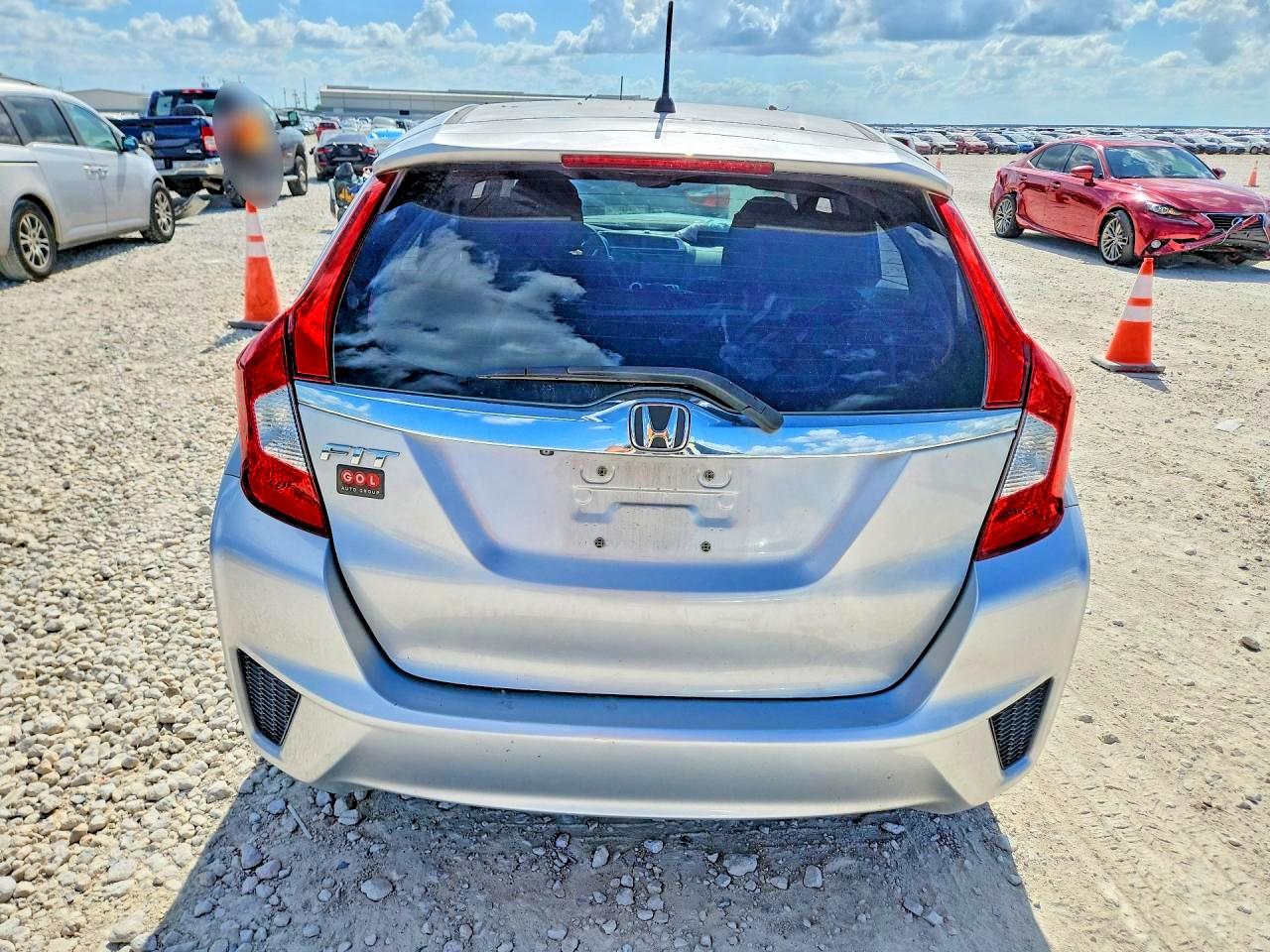 2015 Honda Fit Ex Silver vin: 3HGGK5G85FM724193