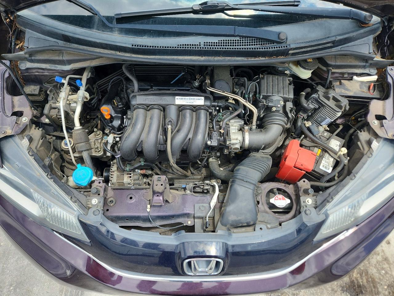 2015 Honda Fit Ex Purple vin: 3HGGK5G86FM725322