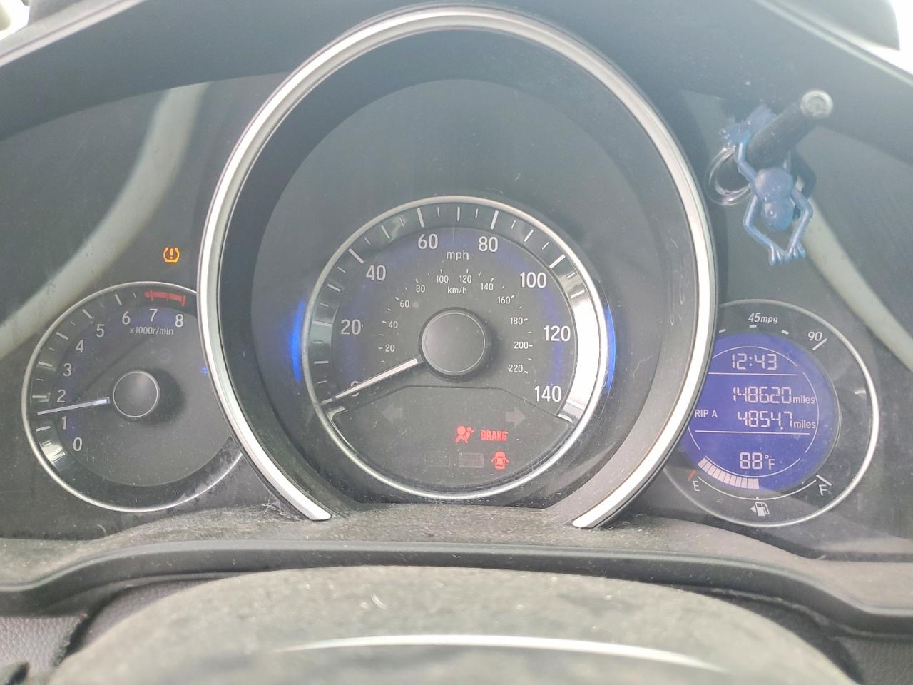 2015 Honda Fit Ex Purple vin: 3HGGK5G86FM725322