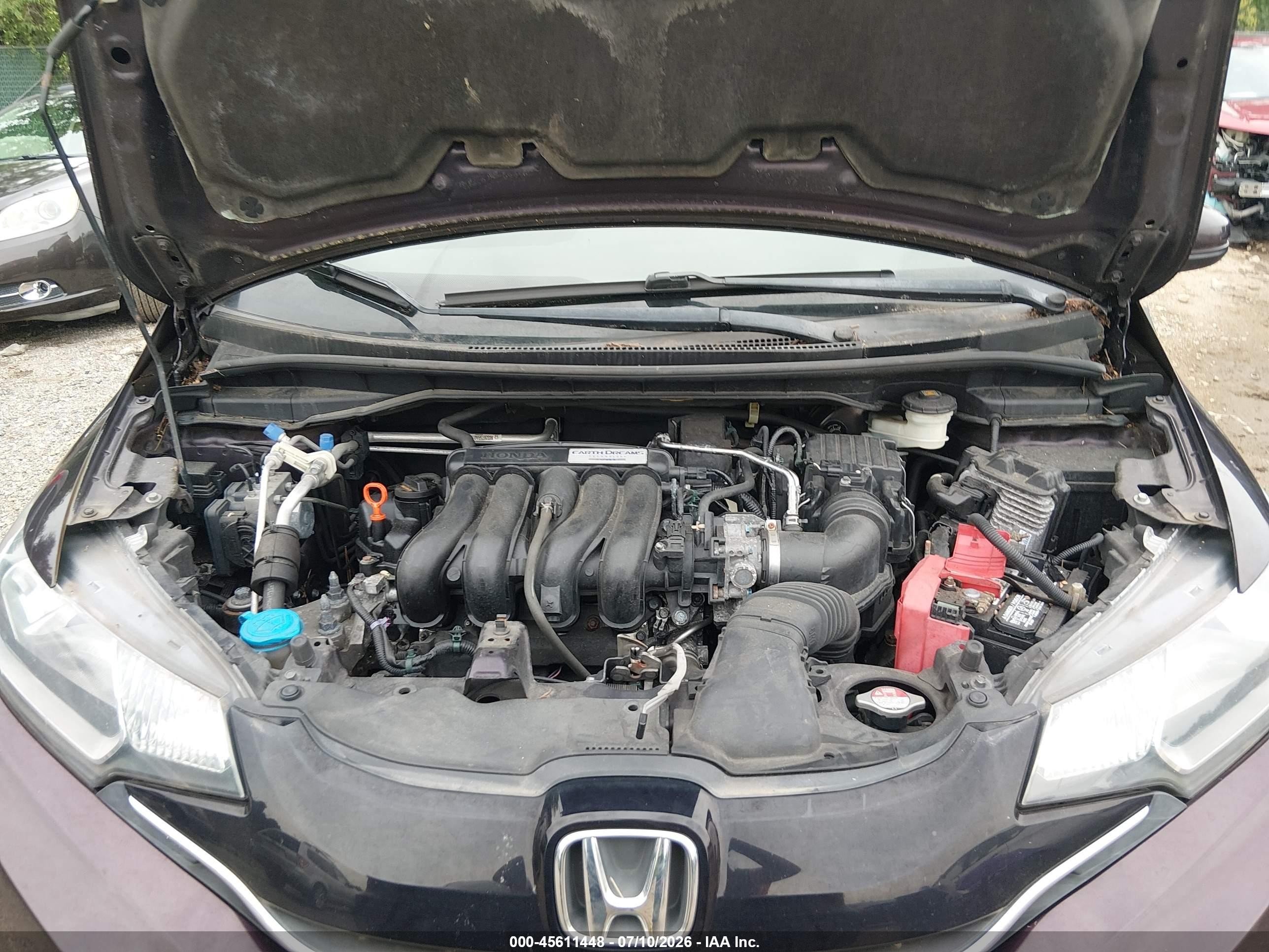 2015 Honda Fit Ex Purple vin: 3HGGK5G86FM745098