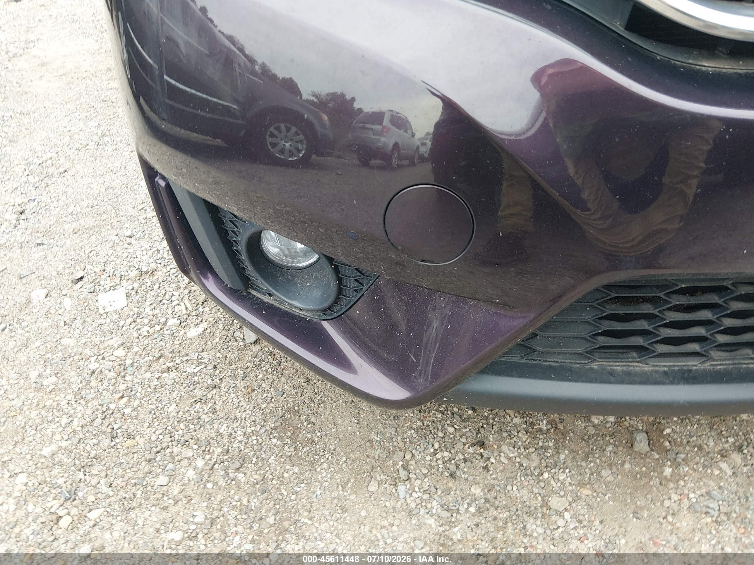 2015 Honda Fit Ex Purple vin: 3HGGK5G86FM745098
