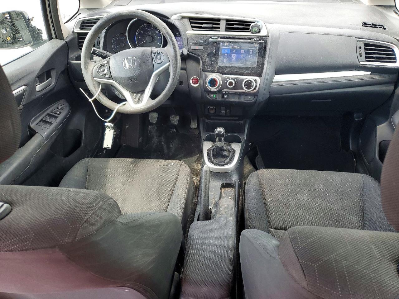 2015 Honda Fit Ex White vin: 3HGGK5G87FM721974