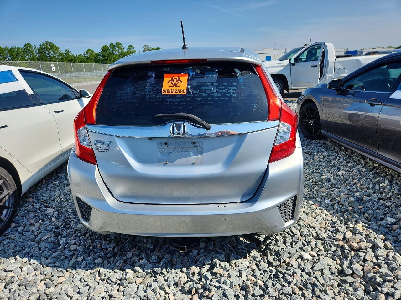 2015 Honda Fit Ex Silver vin: 3HGGK5G89FM731146