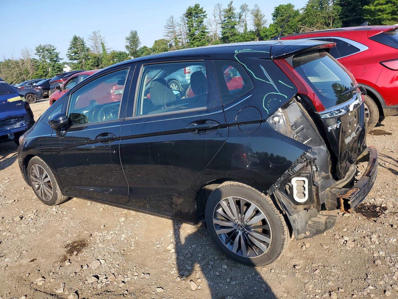 2015 Honda Fit Ex Black vin: 3HGGK5G8XFM777620