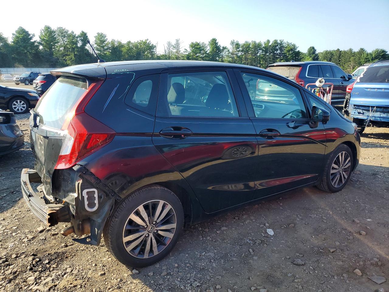 2015 Honda Fit Ex Black vin: 3HGGK5G8XFM777620