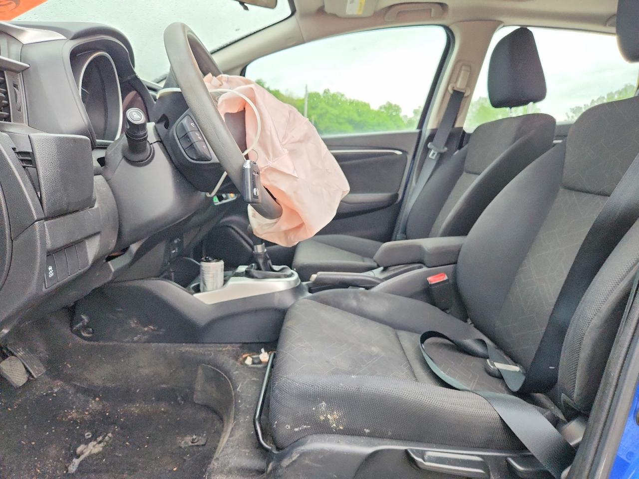 2015 Honda Fit Ex Синий vin: 3HGGK5G8XFM777682