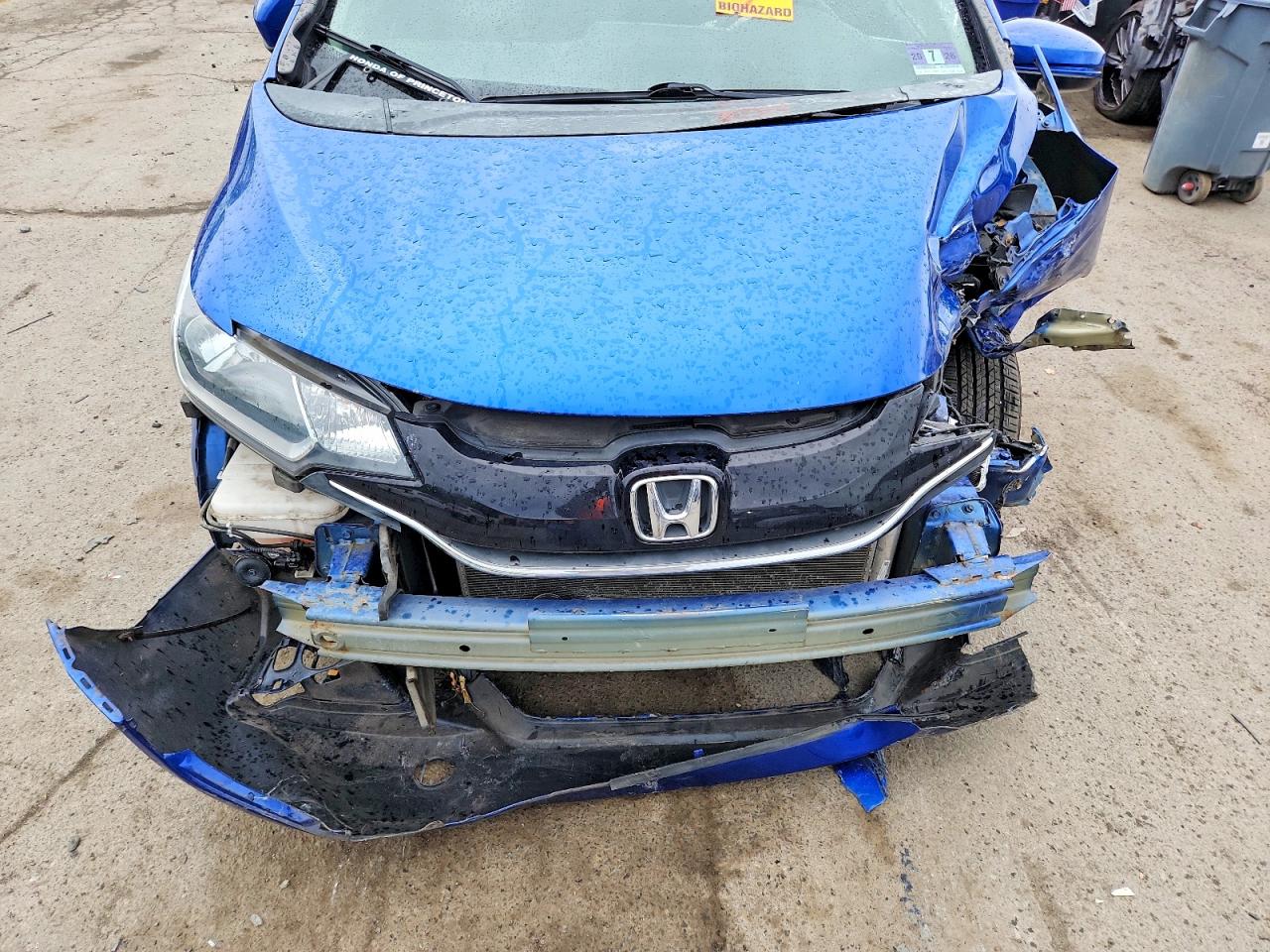 2015 Honda Fit Ex Синий vin: 3HGGK5G8XFM777682