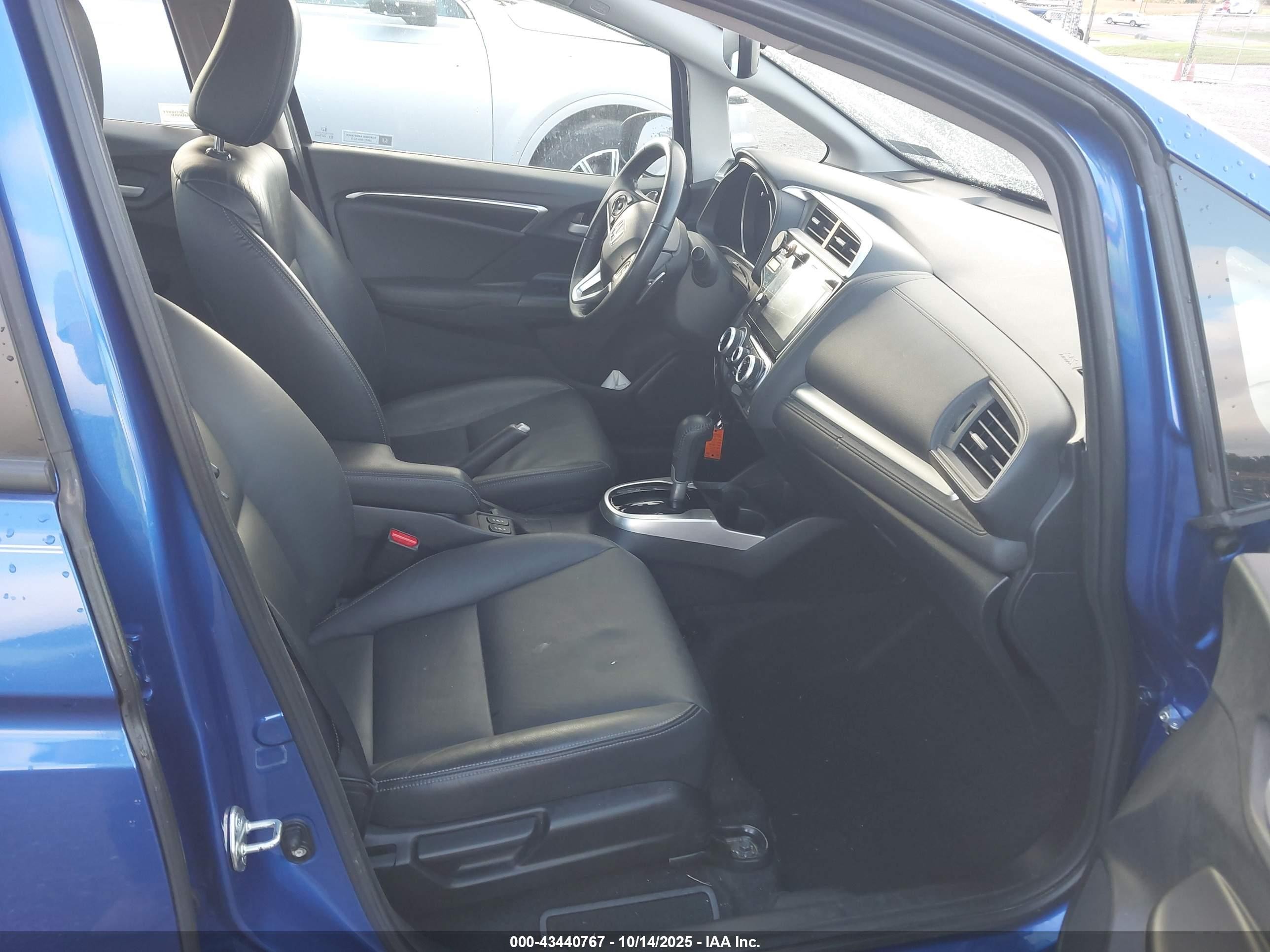 2018 Honda Fit Ex-l Blue vin: 3HGGK5H08JM710323