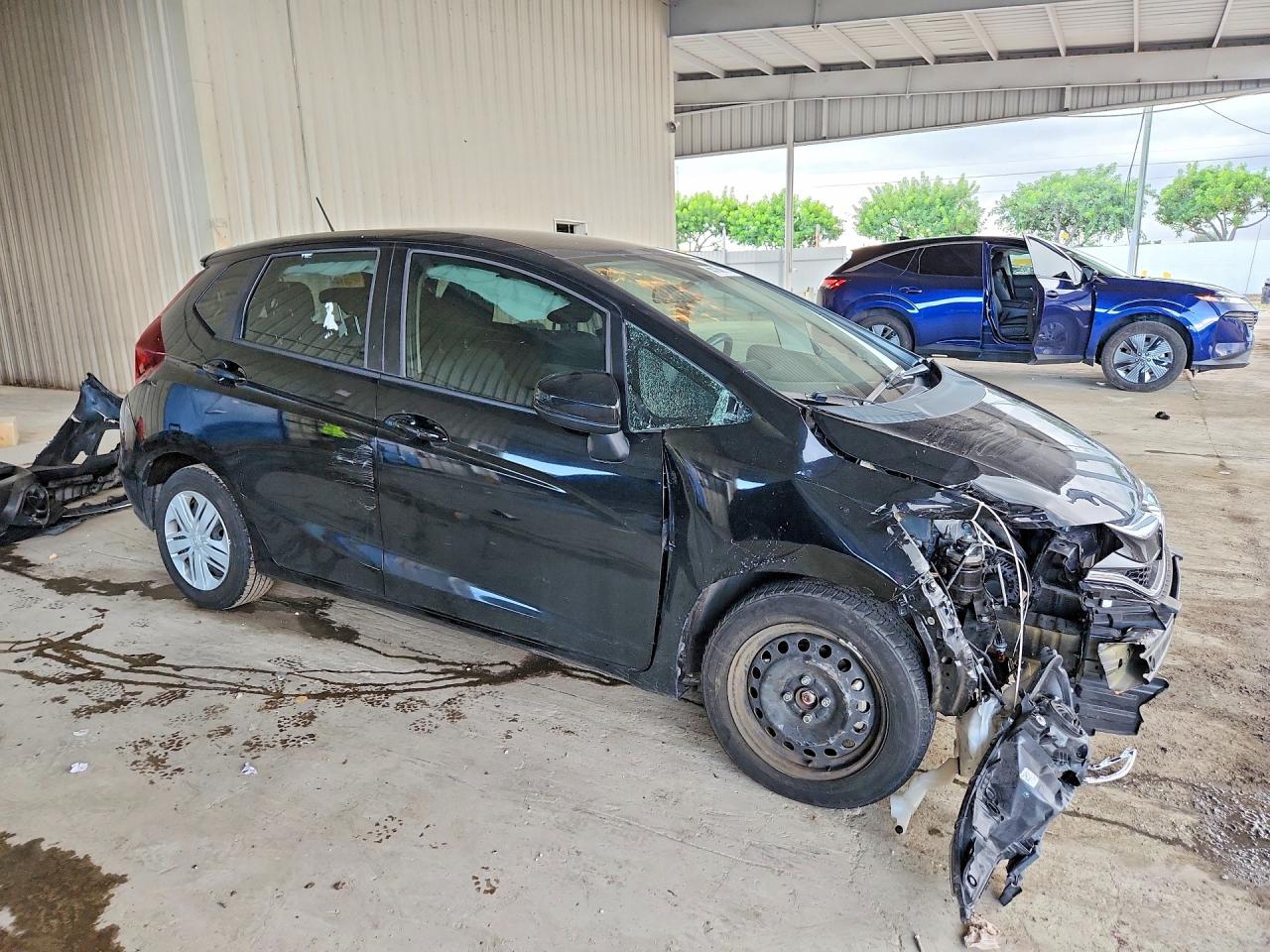 2019 Honda Fit Lx Black vin: 3HGGK5H40KM706819
