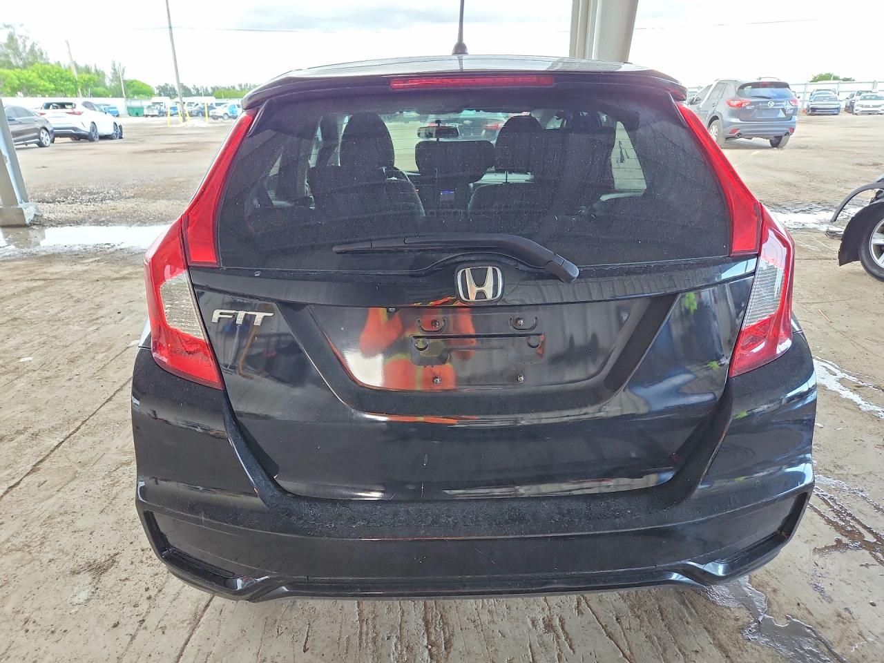 2019 Honda Fit Lx Black vin: 3HGGK5H40KM706819