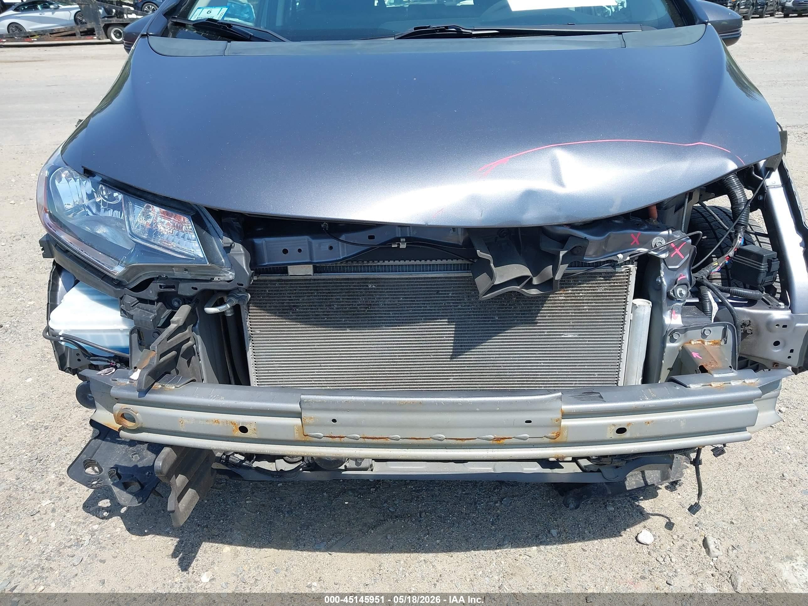 2019 Honda Fit Lx Gray vin: 3HGGK5H41KM750473