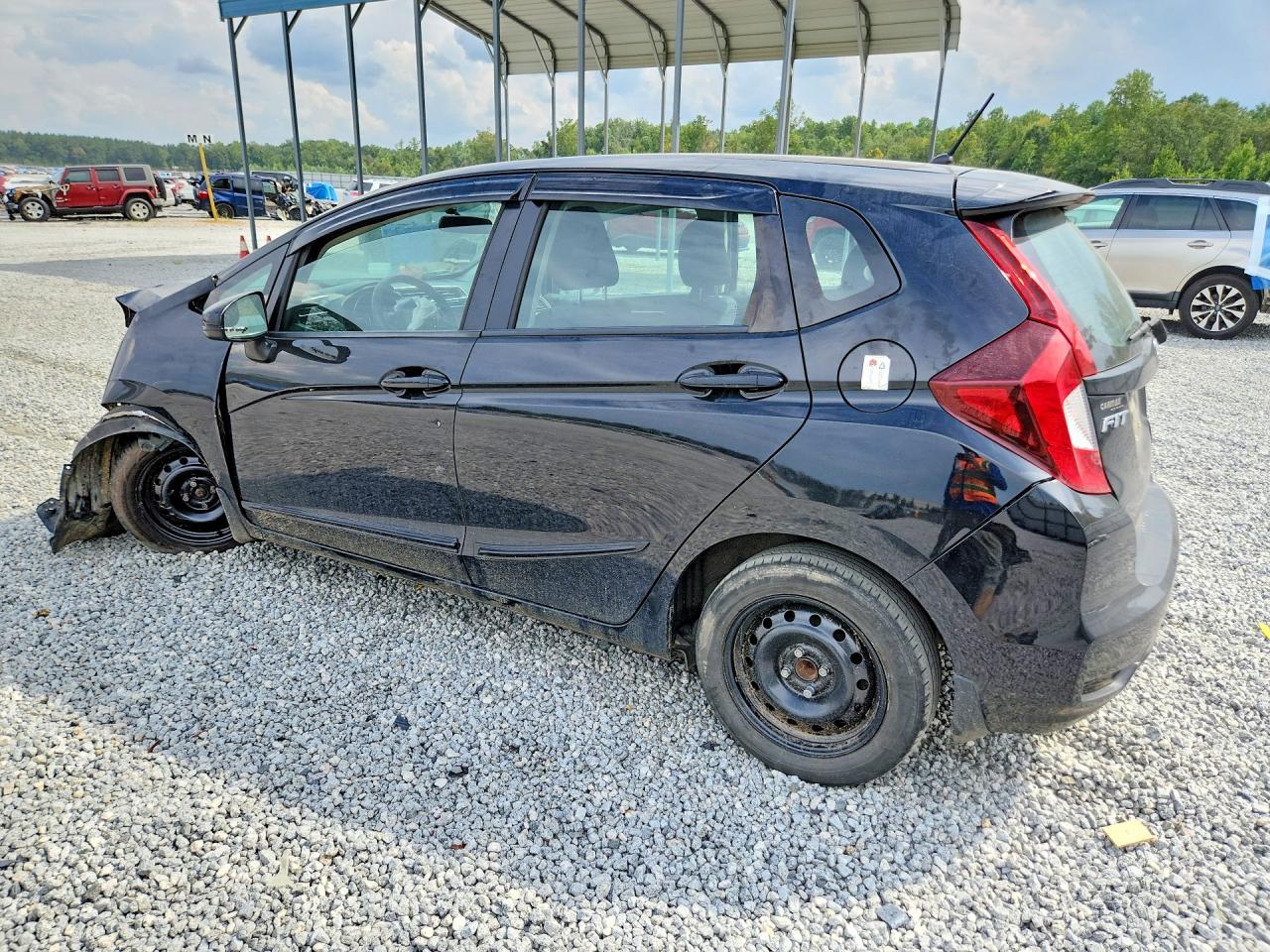 2020 Honda Fit Lx Black vin: 3HGGK5H41LM704644