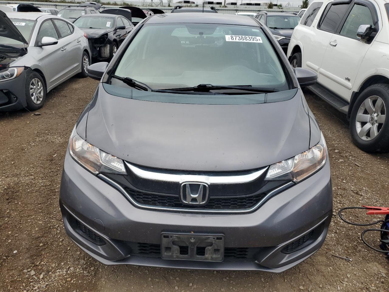 2018 Honda Fit Lx Серый vin: 3HGGK5H42JM727802