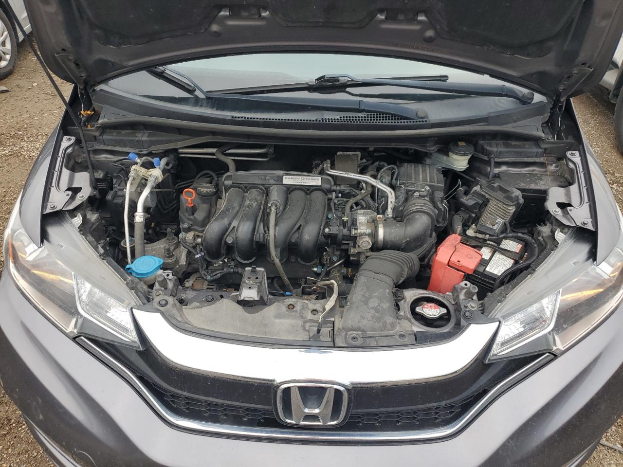 2018 Honda Fit Lx Серый vin: 3HGGK5H42JM727802