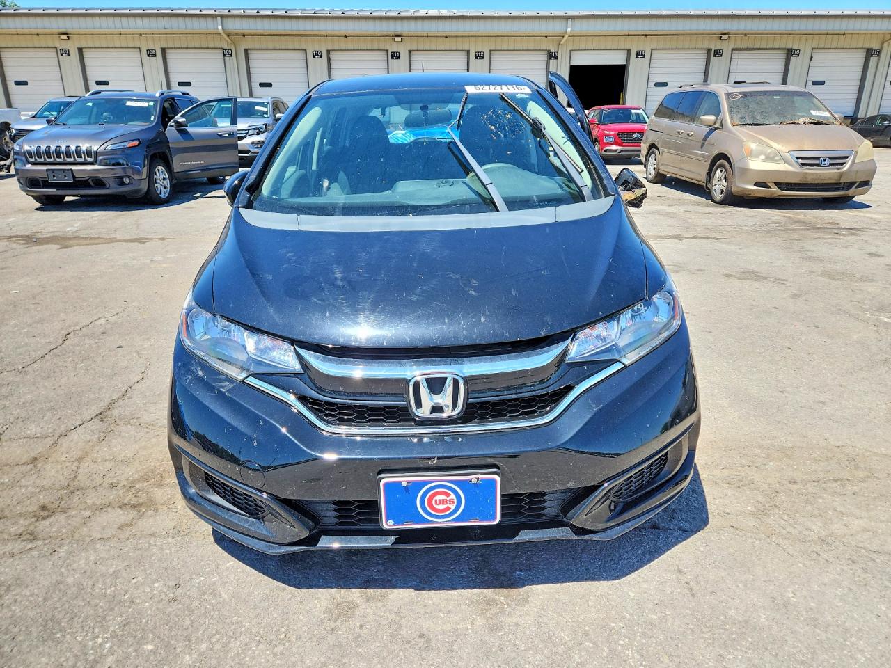 2019 Honda Fit Lx Black vin: 3HGGK5H42KM700472