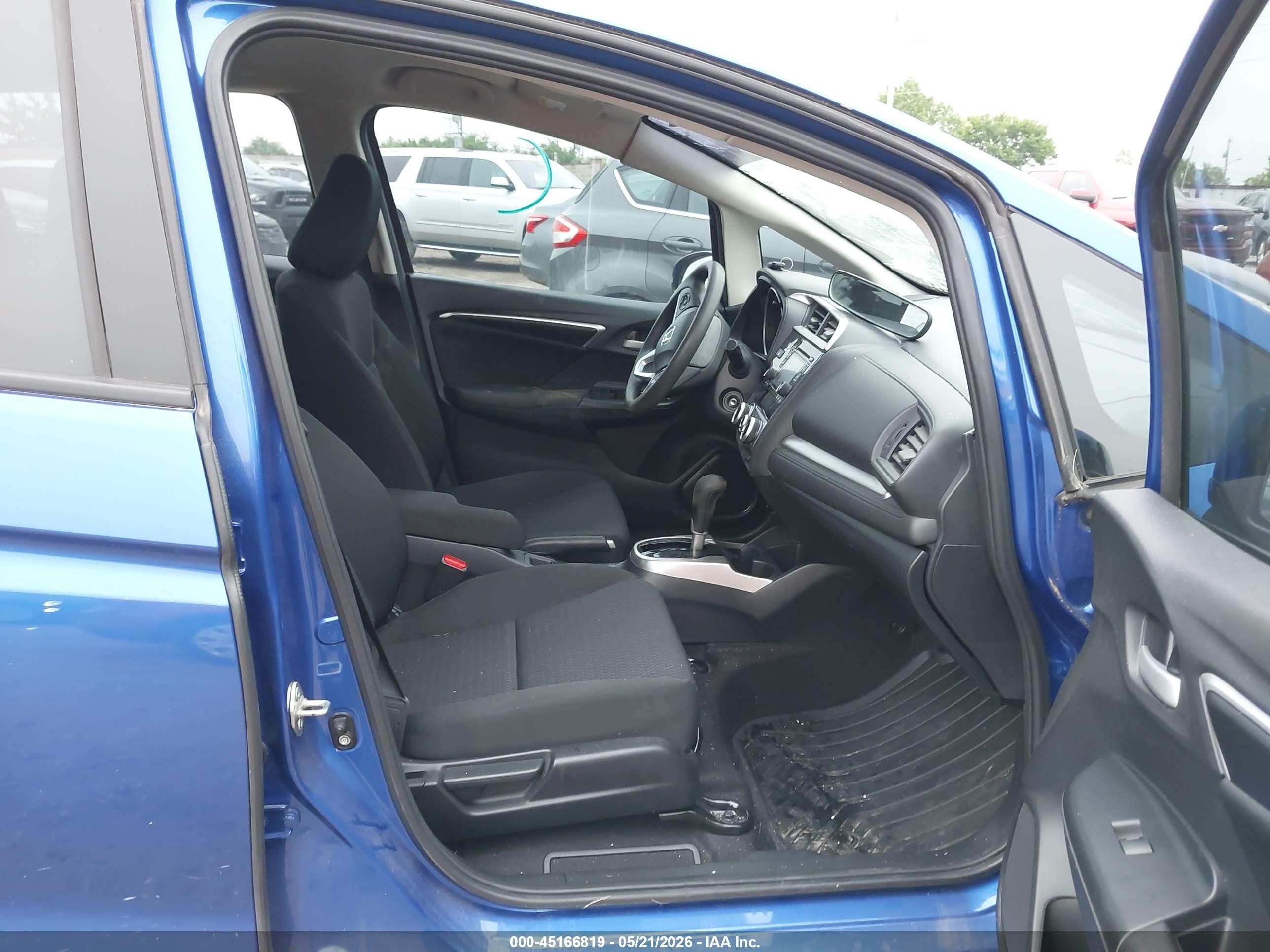2019 Honda Fit Lx Синий vin: 3HGGK5H42KM751910