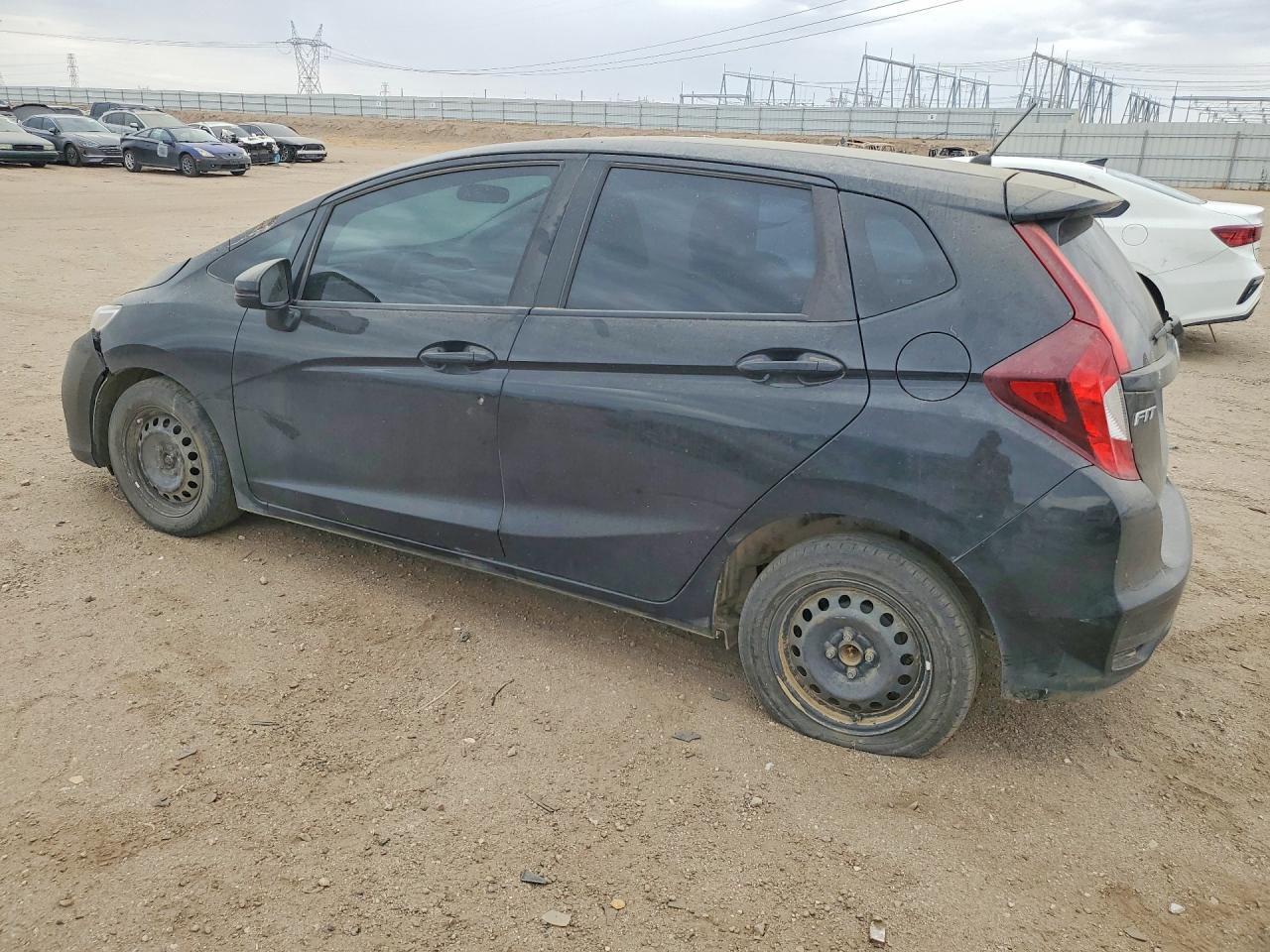 2020 Honda Fit Lx Черный vin: 3HGGK5H42LM720609