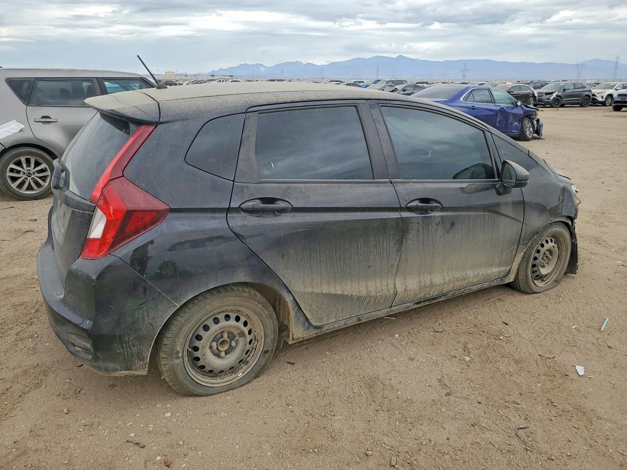 2020 Honda Fit Lx Черный vin: 3HGGK5H42LM720609