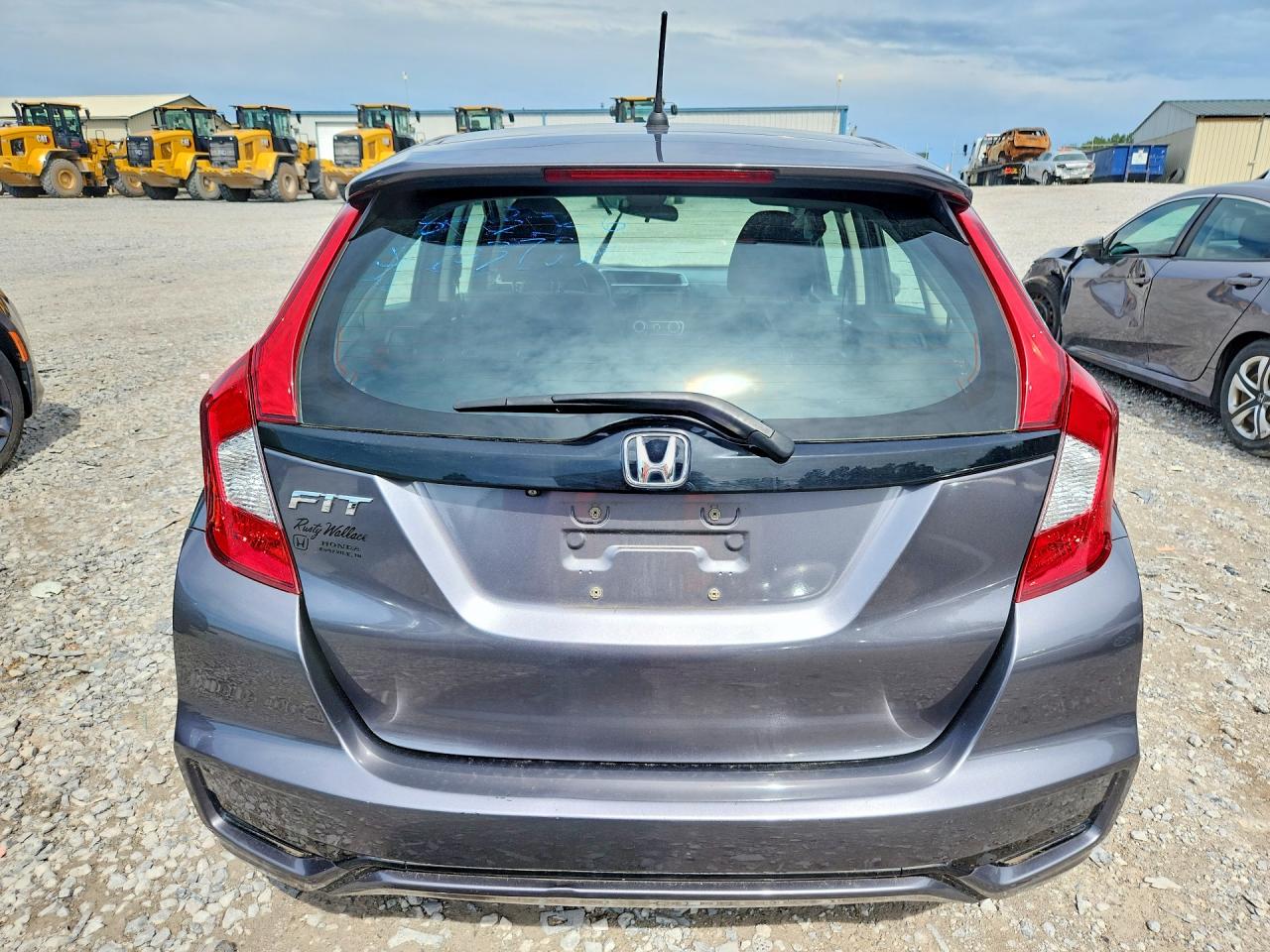 2019 Honda Fit Lx Gray vin: 3HGGK5H43KM703753
