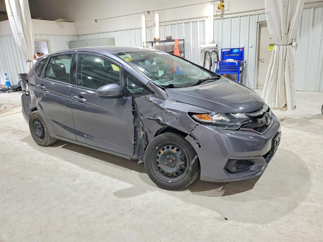 2020 Honda Fit Lx Gray vin: 3HGGK5H43LM723034
