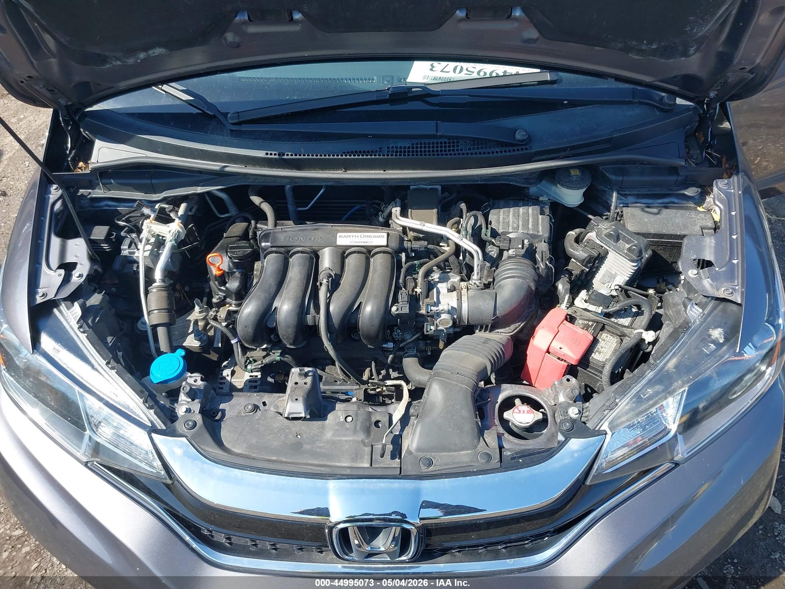2019 Honda Fit Lx Серый vin: 3HGGK5H44KM715555