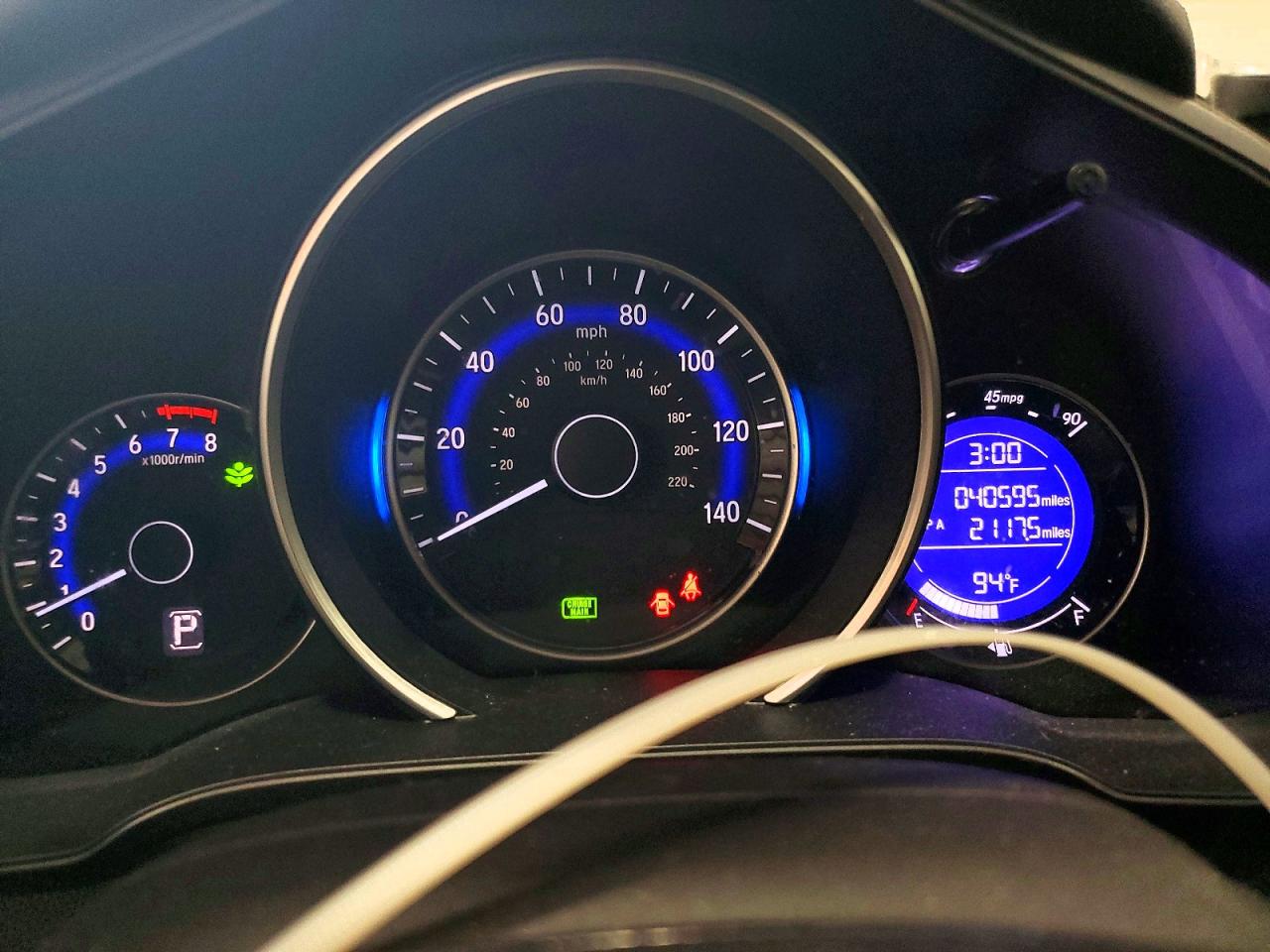 2019 Honda Fit Lx Серый vin: 3HGGK5H44KM727298