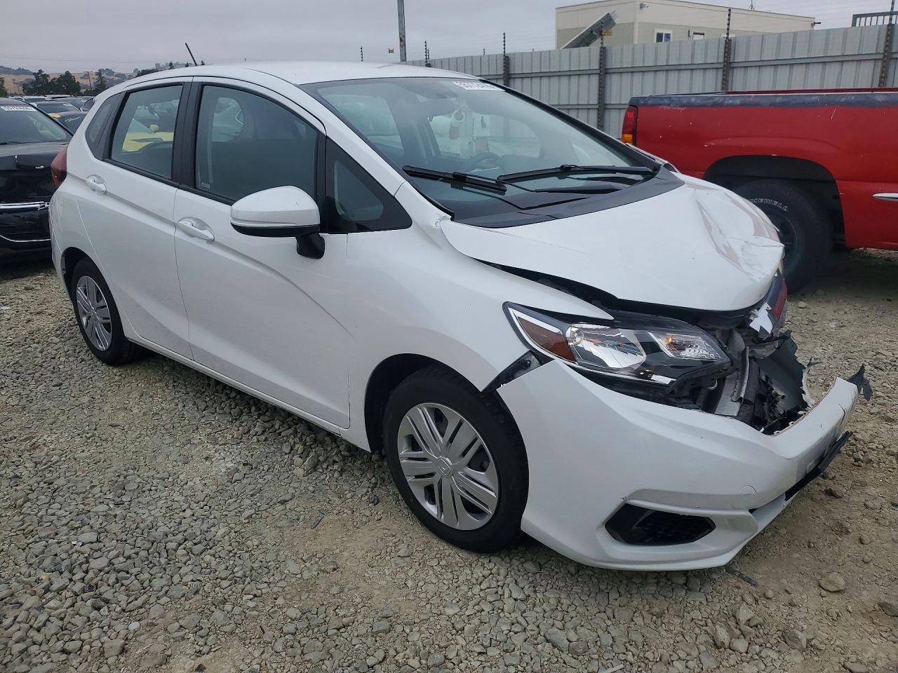 2020 Honda Fit Lx Белый vin: 3HGGK5H44LM703956