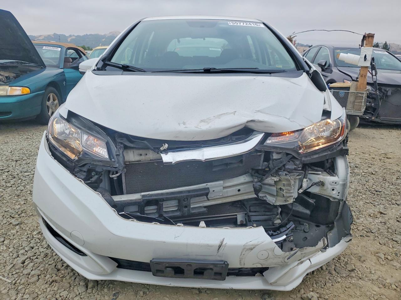 2020 Honda Fit Lx Белый vin: 3HGGK5H44LM703956