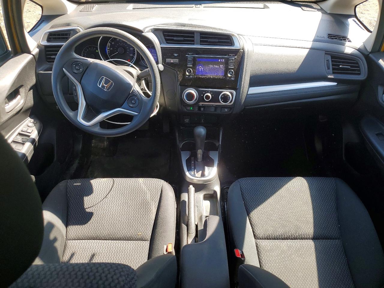 2018 Honda Fit Lx Yellow vin: 3HGGK5H45JM704689