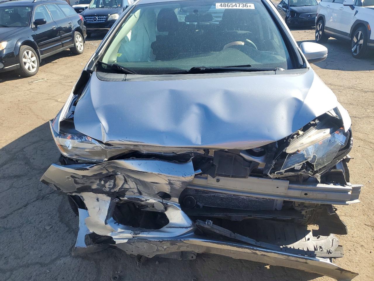 2019 Honda Fit Lx Silver vin: 3HGGK5H45KM714527