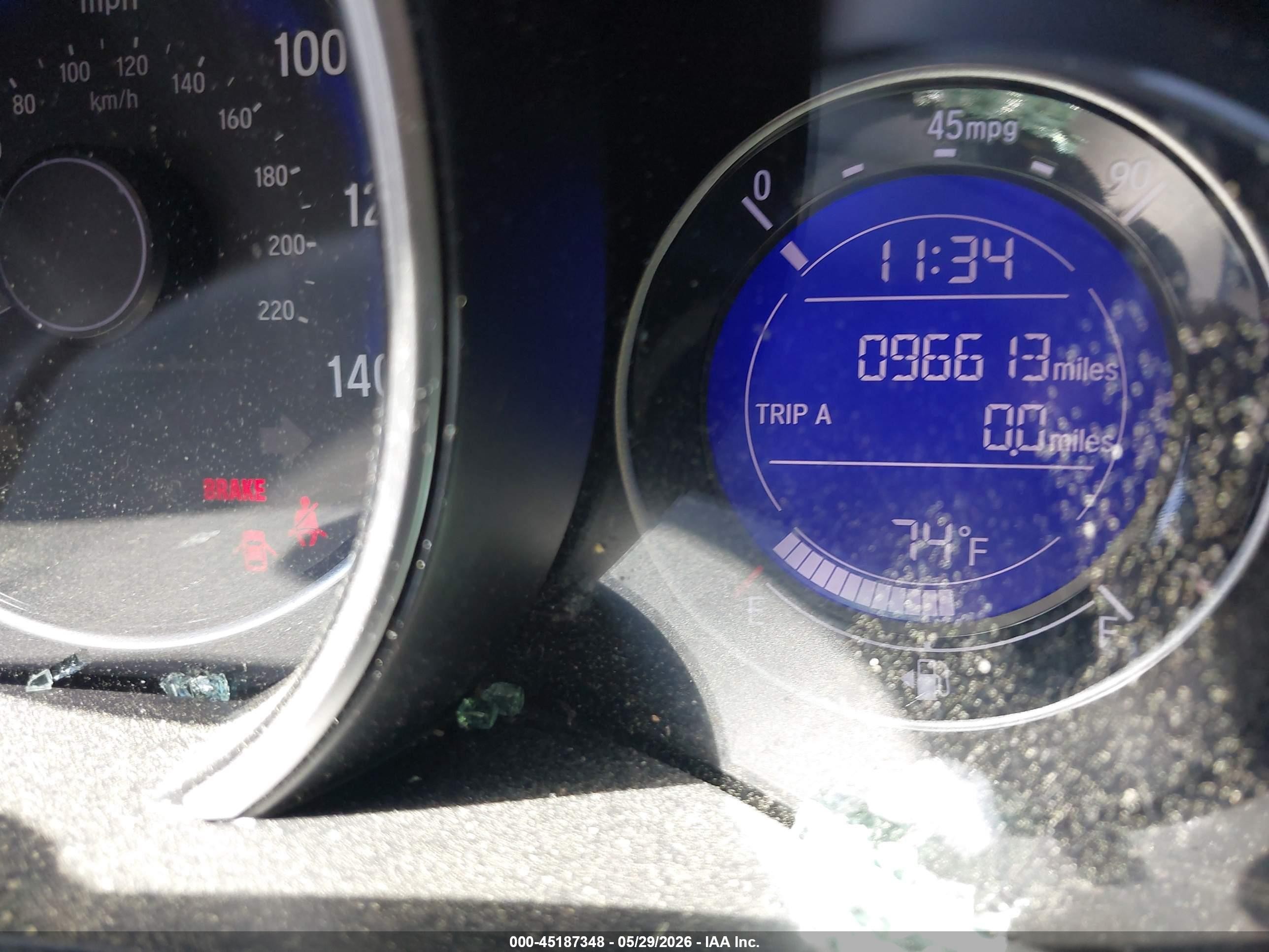 2019 Honda Fit Lx Серый vin: 3HGGK5H45KM724300