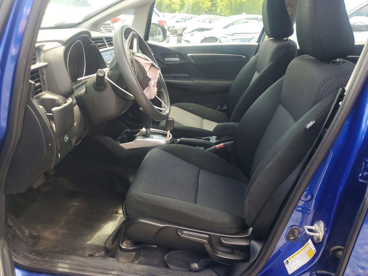 2018 Honda Fit Lx Blue vin: 3HGGK5H46JM712297
