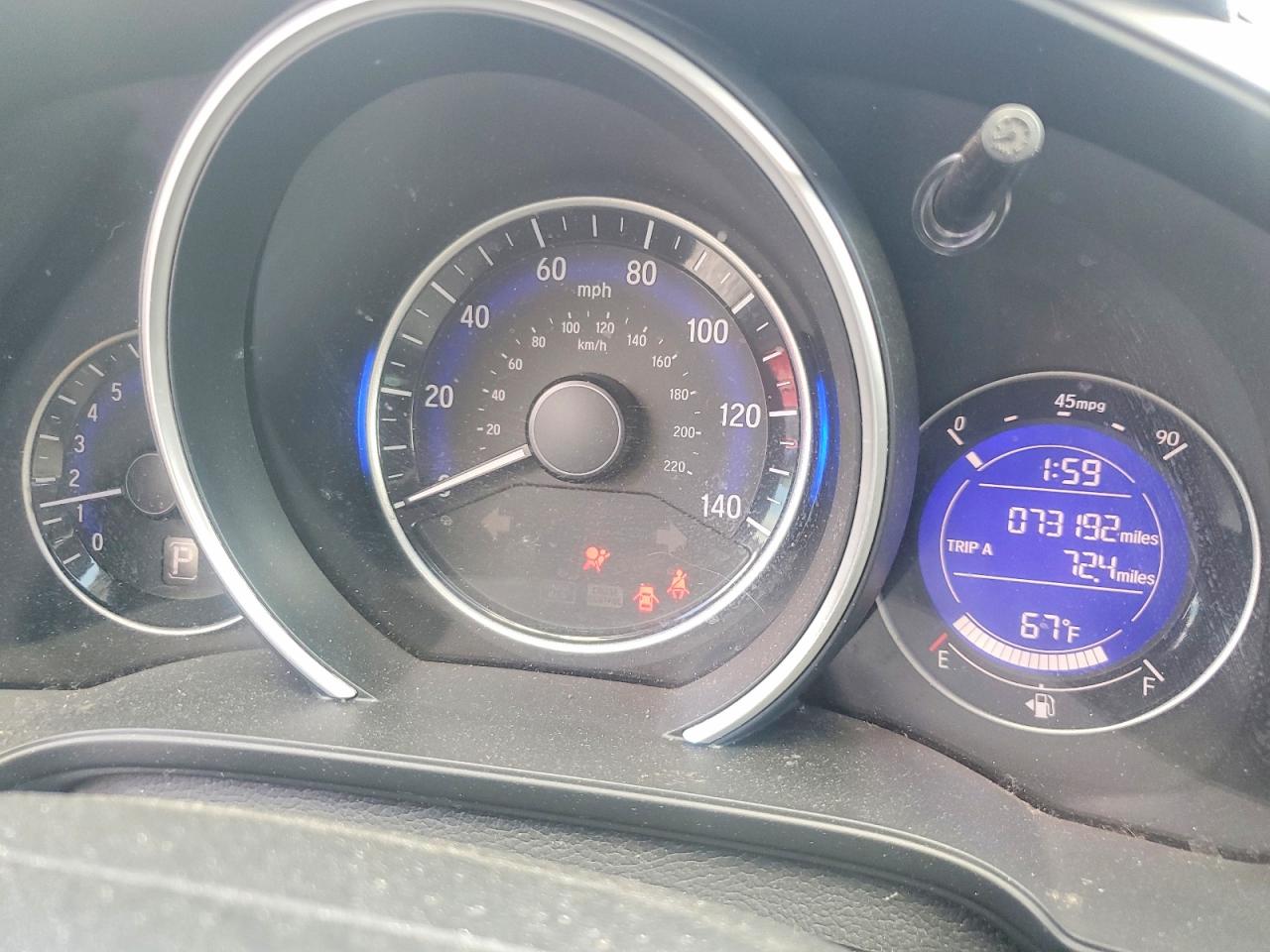2018 Honda Fit Lx Blue vin: 3HGGK5H46JM712297