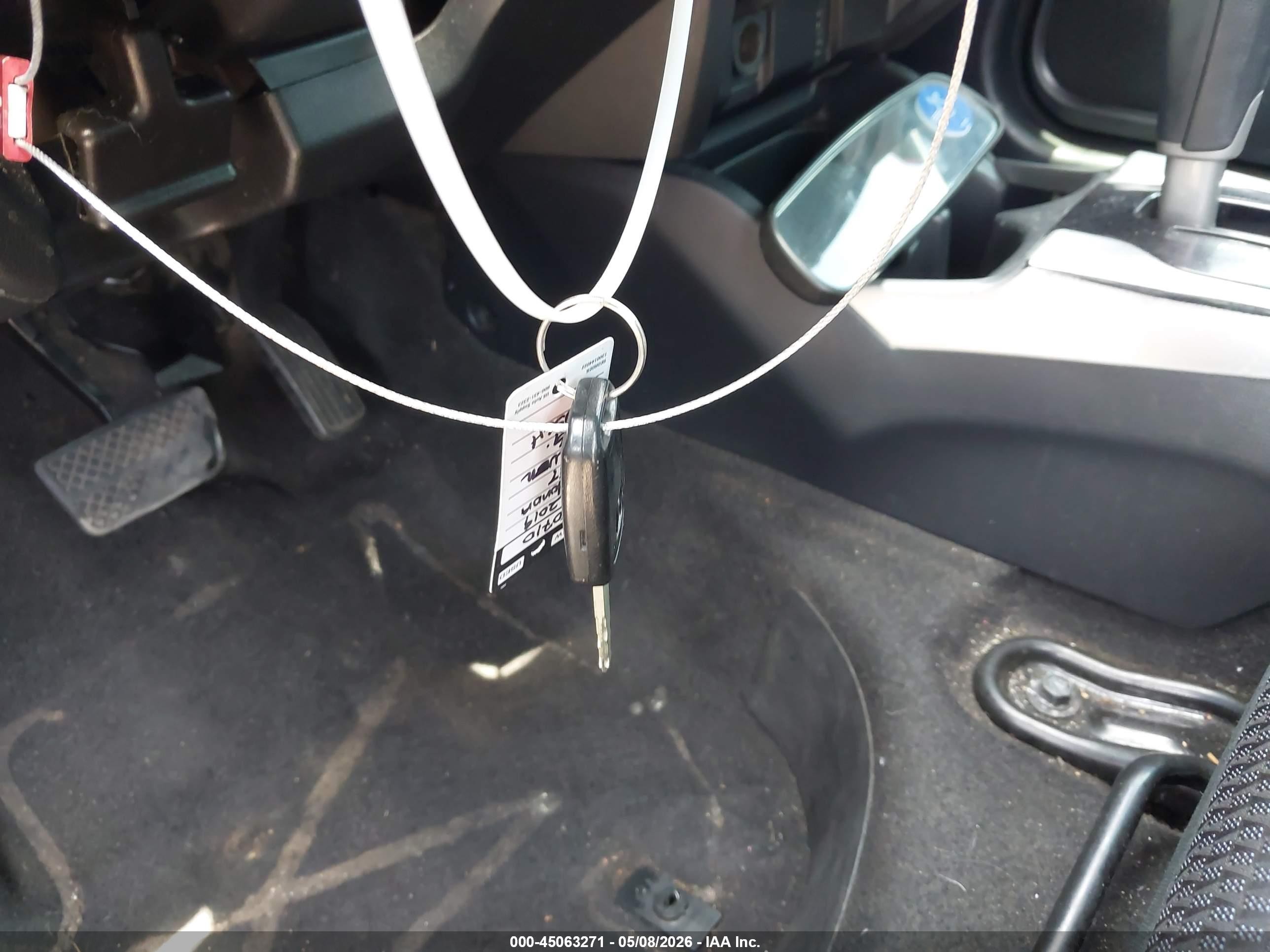 2019 Honda Fit Lx Серый vin: 3HGGK5H46KM713757