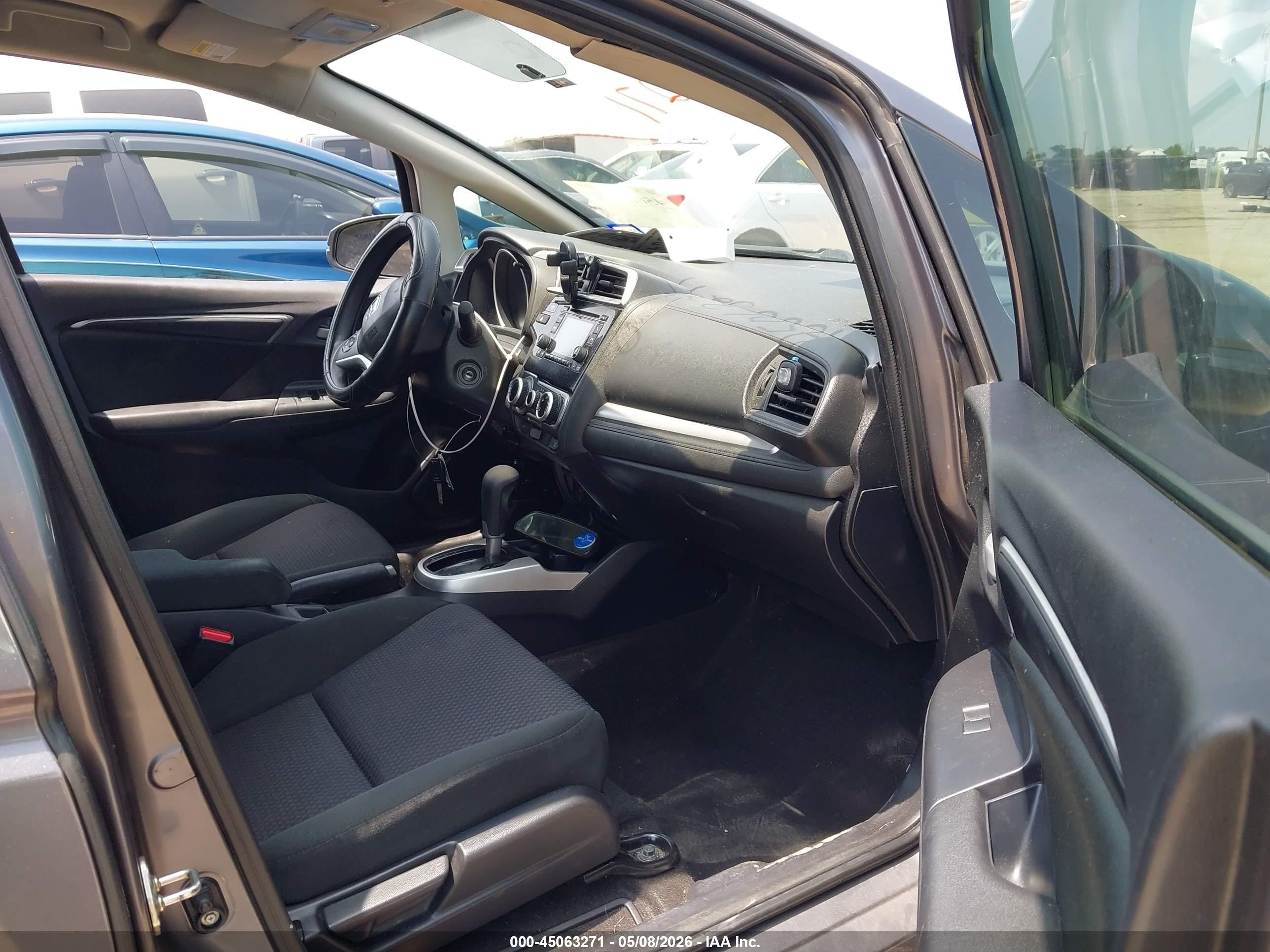 2019 Honda Fit Lx Серый vin: 3HGGK5H46KM713757