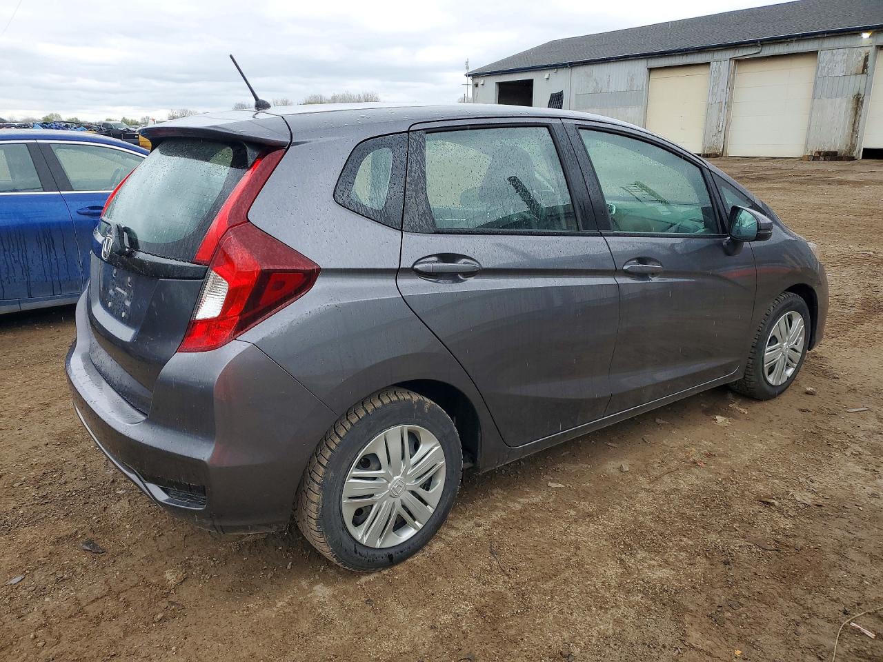 2020 Honda Fit Lx Серый vin: 3HGGK5H46LM703439