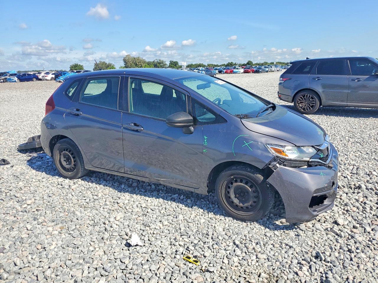 2019 Honda Fit Lx Charcoal vin: 3HGGK5H47KM751756