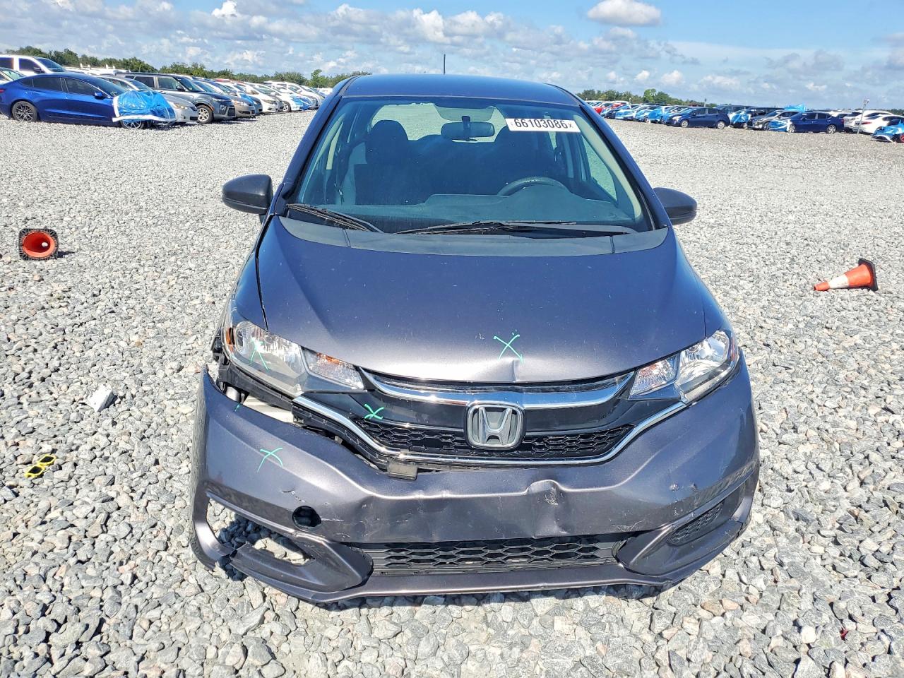 2019 Honda Fit Lx Charcoal vin: 3HGGK5H47KM751756