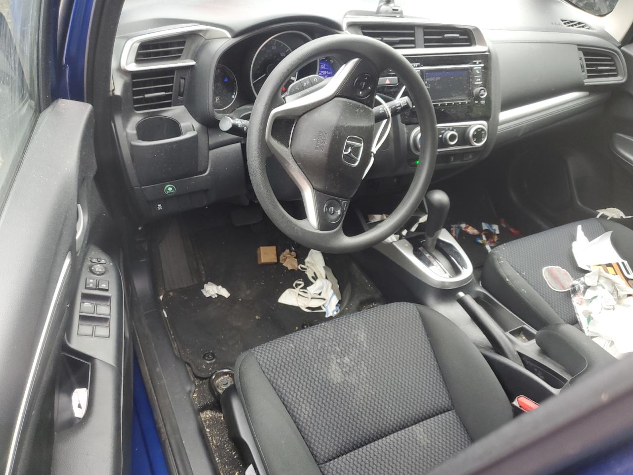 2020 Honda Fit Lx Blue vin: 3HGGK5H48LM703538