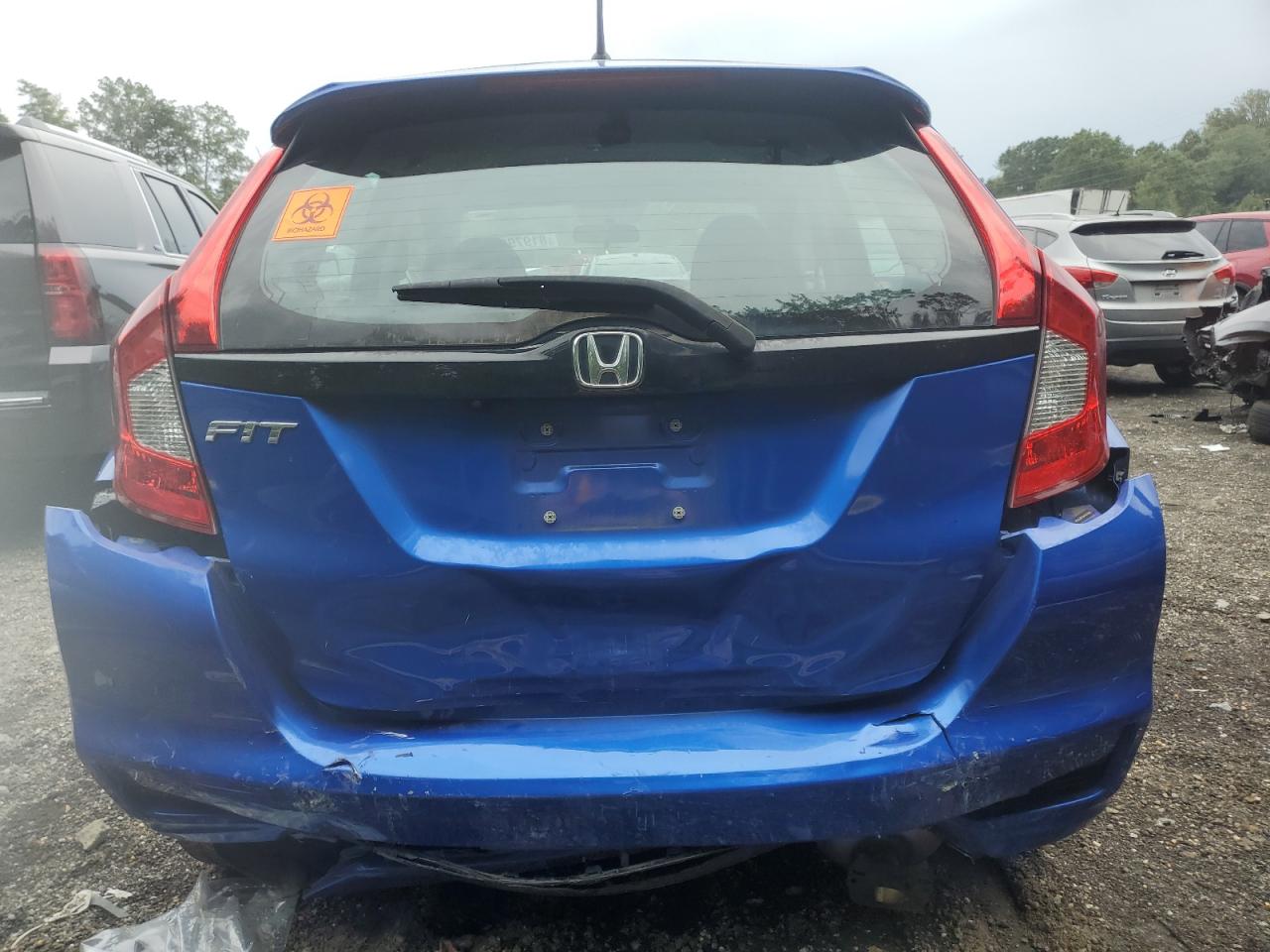 2020 Honda Fit Lx Blue vin: 3HGGK5H48LM703538