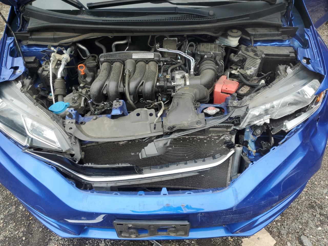 2020 Honda Fit Lx Blue vin: 3HGGK5H48LM703538