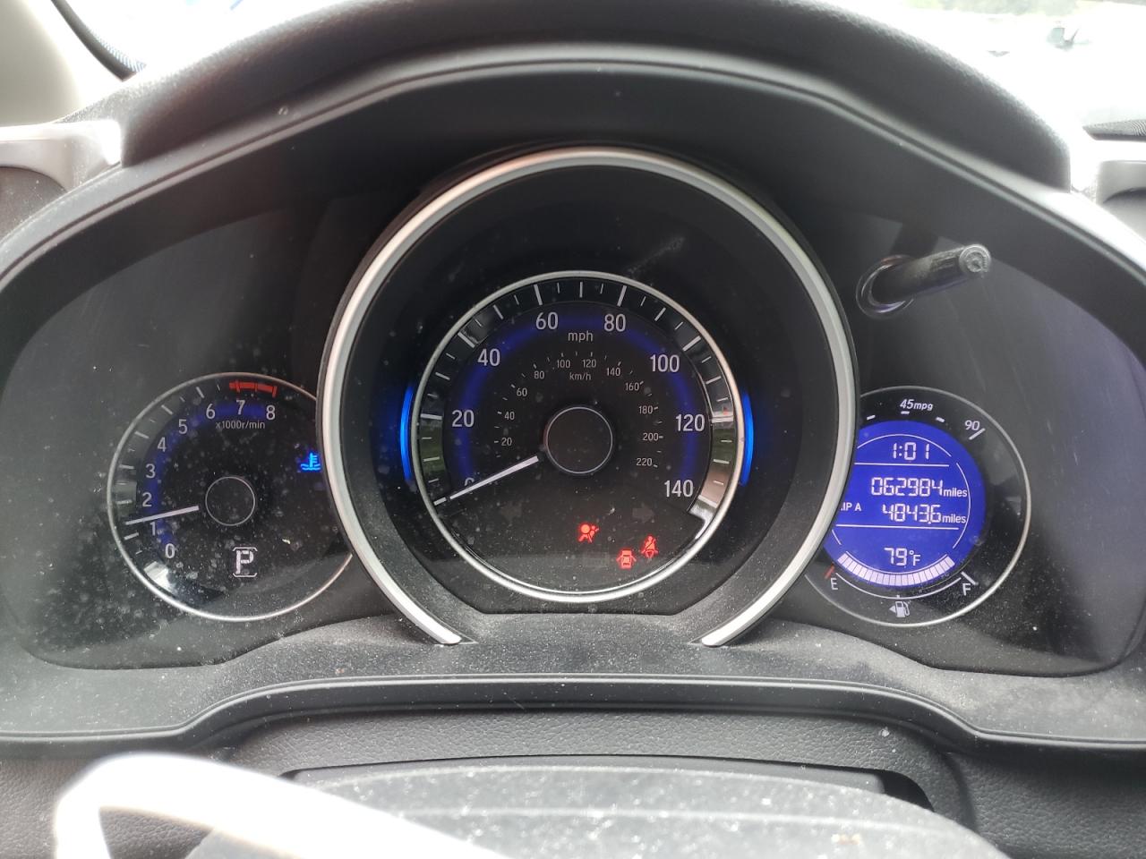 2020 Honda Fit Lx Blue vin: 3HGGK5H48LM703538