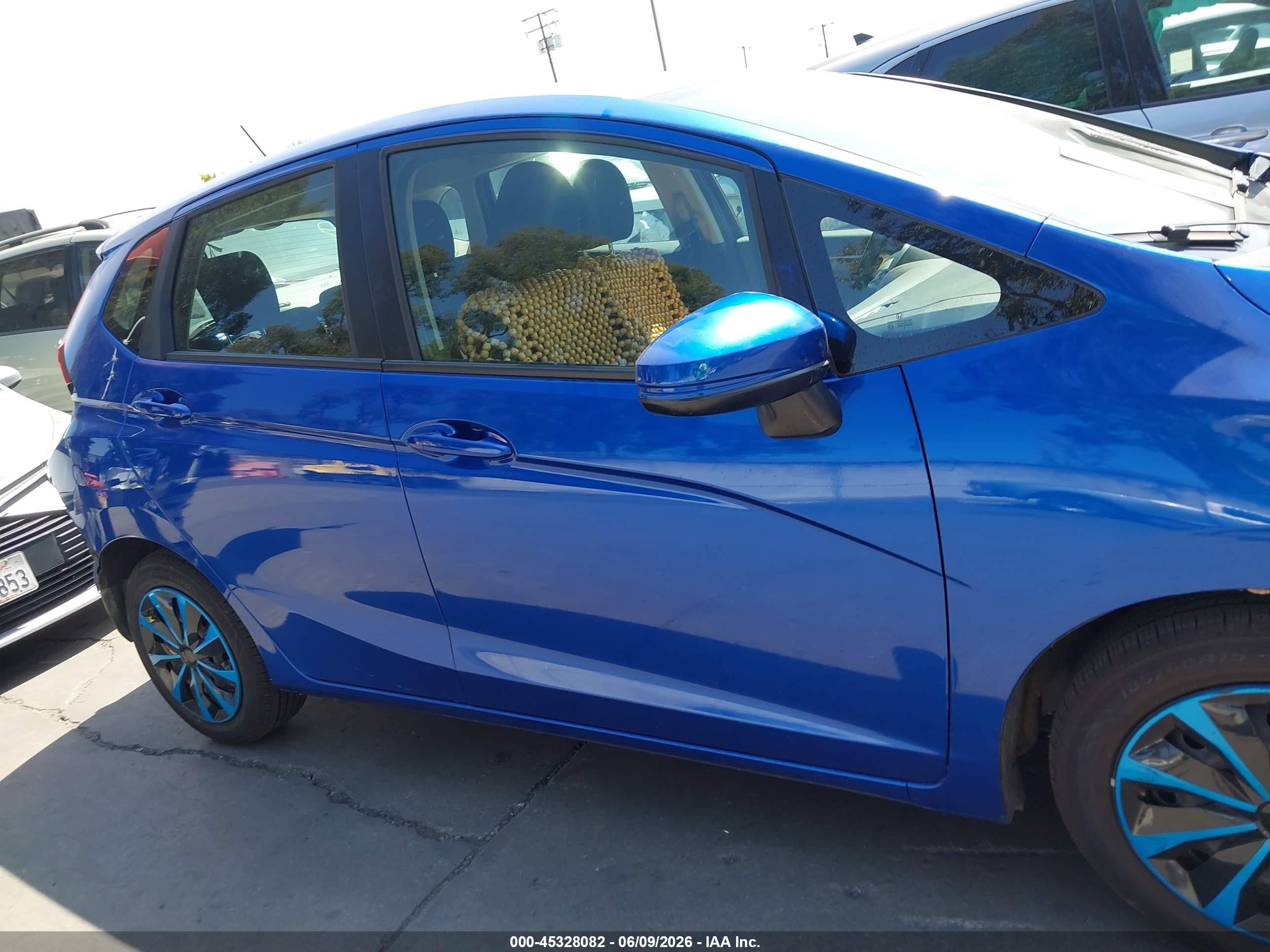 2020 Honda Fit Lx Blue vin: 3HGGK5H48LM729072