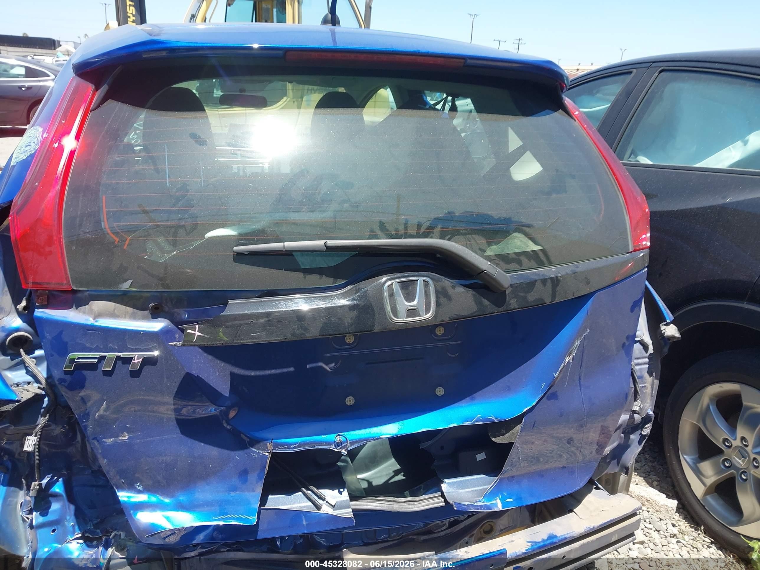 2020 Honda Fit Lx Blue vin: 3HGGK5H48LM729072