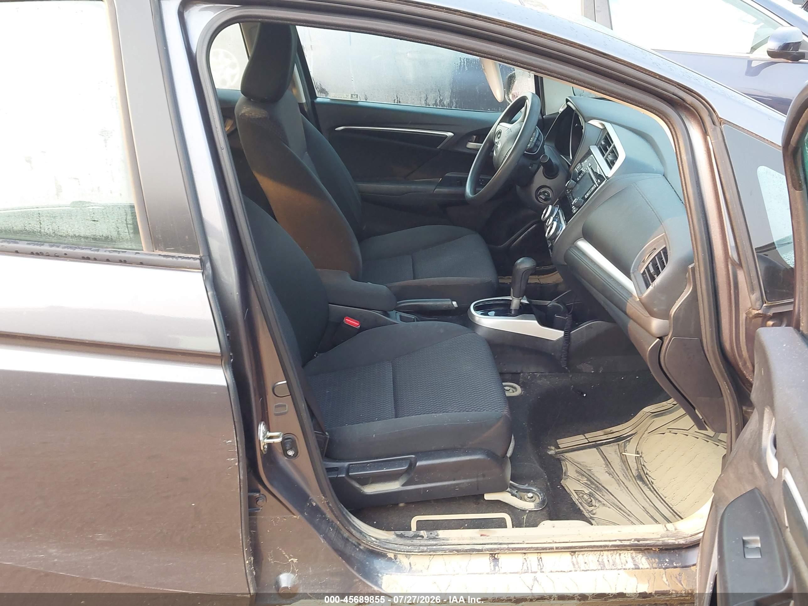 2020 Honda Fit Lx Gray vin: 3HGGK5H49LM701247